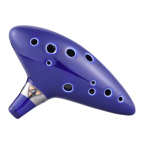 

Ceramic Alto C Vessel Flute Wind Musical Instrument