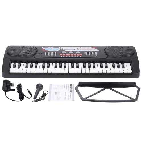 

49 Keys Multi-Function Toy-Type Electronic Keyboard Electronic Piano Organ with Music Stand & Microphone
