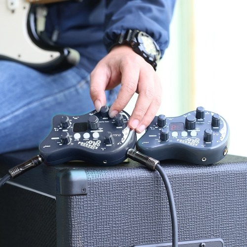 summina  PockRock Portable Guitar Multi-effects Processor Effect Pedal  with Power Adapter 