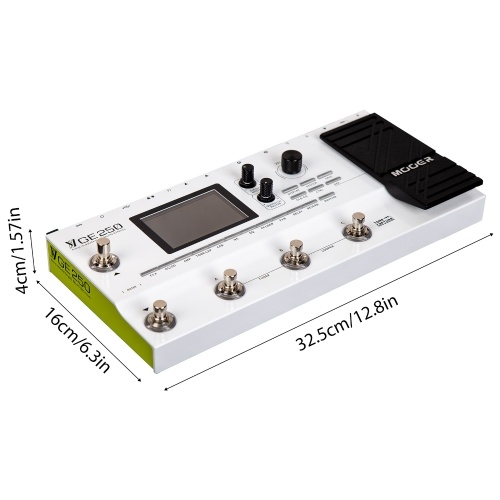 MOOER GE250 Guitar Effects Pedal Speaker Delays Reverbs  Multi Effects Guitar Pedal 