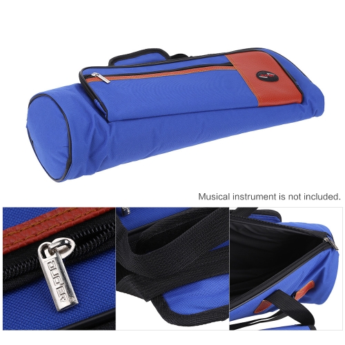 

600D Oxford Bag Case with Adjustable Shoulder Strap Pocket 15mm Thicken Padded Foam for Trumpet