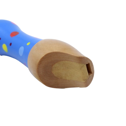 

Wooden Flute Whistle Musical Gift Early Edacation Toy for Kids Children Boys Girls