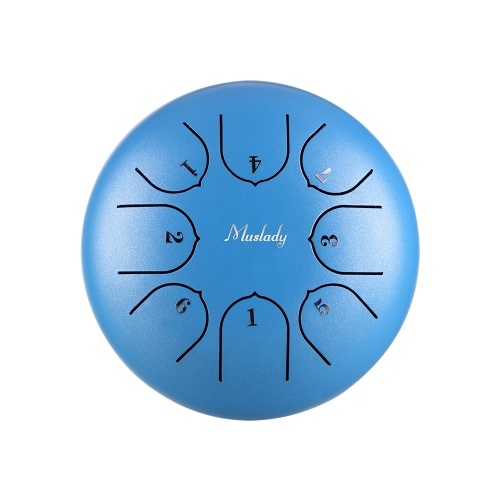 

Muslady 6 Inch Mini Steel Tongue Drum