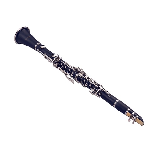 

Muslady ABS 17-Key Clarinet Bb Flat with Carry Case Gloves Cleaning Cloth