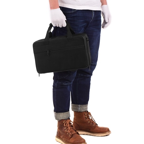 Muslady Mini Pocket Trompete Bb Flachmessing Material Blasinstrument mit Mundstück Handschuhe Reinigungstuch Tragetasche