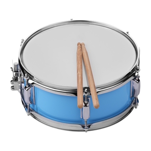 

Muslady 12inch Snare Drum Head with Drumsticks Shoulder Strap Drum Key for Student Band