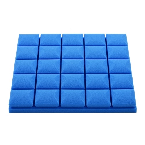 

6 Pack Set Acoustic Foam Panels High Density Soundproof Foams Panels Wedges