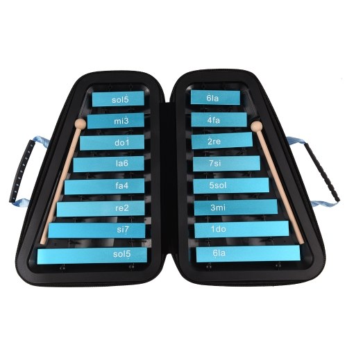 

16 Keys Glockenspiel 16-Note Aluminum Plate Xylophone