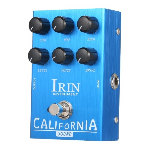 IRIN Mini Guitar Effect Pedal VOX AC30 Speaker Simulator Cabinet Simulator Guitar Effector Pedal  - AC Tone Sound (Blue) 