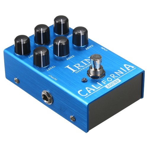 IRIN Mini Guitar Effect Pedal VOX AC30 Speaker Simulator Cabinet Simulator Guitar Effector Pedal  - AC Tone Sound (Blue) 