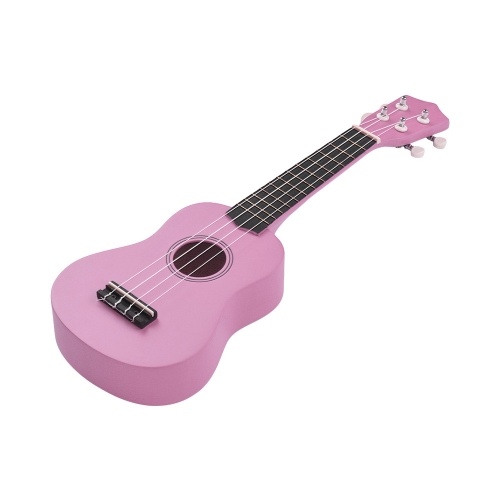 

21 Inch Colored Acoustic Soprano Ukulele Ukelele Uke Kit Basswood with Carry Bag Uke Strap Strings Picks Tuner