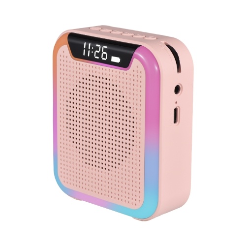 Amplificateur vocal M9 Système portable de son mégaphone avec microphone à tête câblée