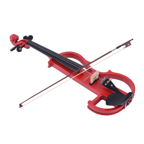 

ammoon Full Size 4/4 Solid Wood Electric Silent Violin