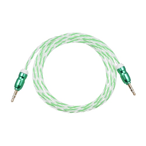 3.5mm Mann zu 3.5mm Mann Aux Auxiliary Audiokabel-Verbindungsstück-Draht (3.3ft / 1m) für Auto-Träger-Smartphone-Handy-Computer MP3-Musik-Lautsprecher