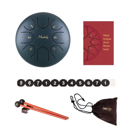 

Muslady 6-дюймовый мини-стальной барабан для языка