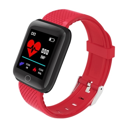 

1.44 Inches TFT Screen Smart Bracelet Heart Rate Blood Pressure Multi-Sport Mode BT Watch IP67 Waterproof Two-way Lookup Wristband for Men Women
