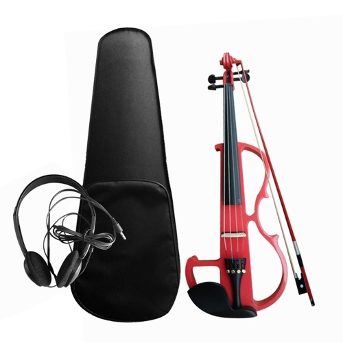 

4/4 Electroacoustic Violin Kit Solid Wood Electric Silent Violin