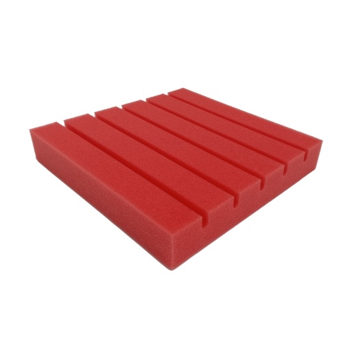 

Groove Acoustic Panels Acoustic Treatment Foam Sound Absorbing Foam Soundproof Noise-Canceling Foam Board Studio Setup Interior 30*30*5cm
