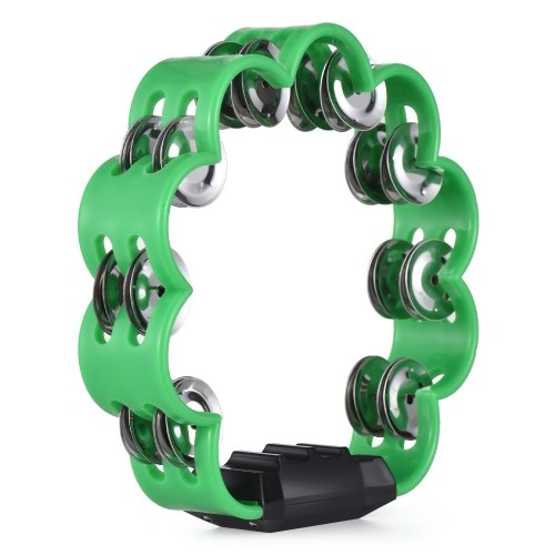 

Double Jingles Tambourine - Pleasant Jingle Sound for Adults