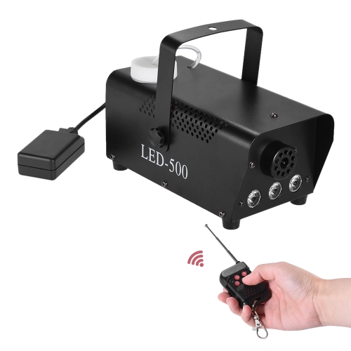 ammoon 400W Wireless Colorful Fogger Fog Smoke Machine