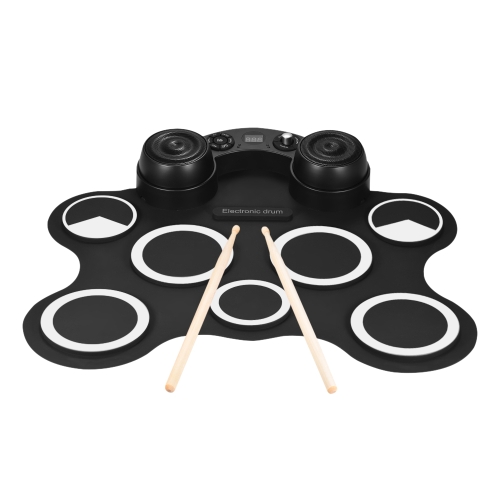Portable USB Stereo Digital Electronic Drum Kit Set