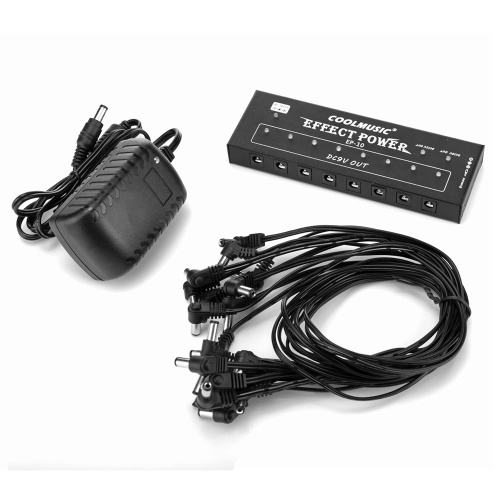 

COOLMUSIC EFFECT POWER EP10 Professional 10 Channels Power Supply for 9V/12V/18V Guitar Effect Pedals