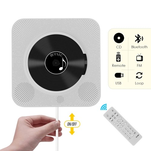 

Portable Wall Mounted CD Player