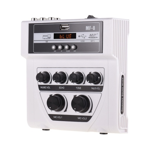 

Mini Karaoke Sound Audio Mixer Stereo Echo Mixers