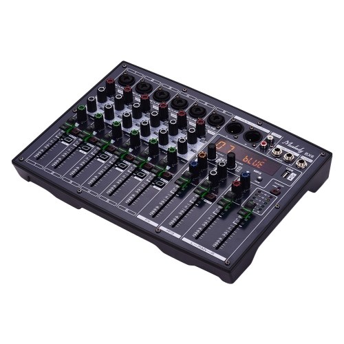 Muslady BX6 Compact 6 Channels Mixer