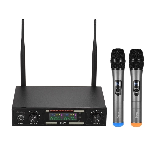

Muslady KLV3 VHF Wireless Microphones Set
