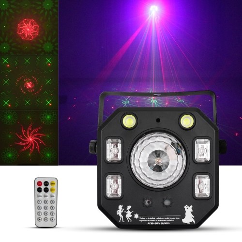 

LED Projection Light Stage Lamp Music Activated Auto Flash