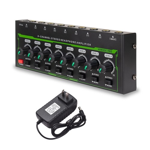 

HA800S-PRO 8 Channel Headphone Amplifier
