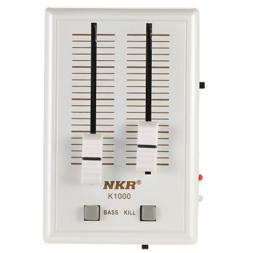 K1000 Professional Mini Mobile Phone Audio Sound Mixer Pocket Mixer 3.5mm Interfaces with Power Adapter