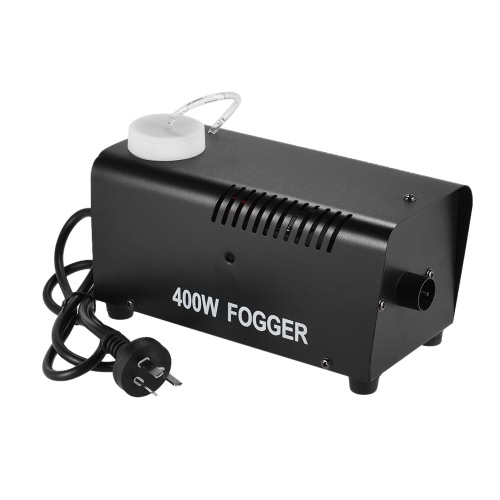 400 Watt Fogger Fog Smoke Machine with Wired Remote Contol for Party Live Concert DJ Bar KTV Stage Effect