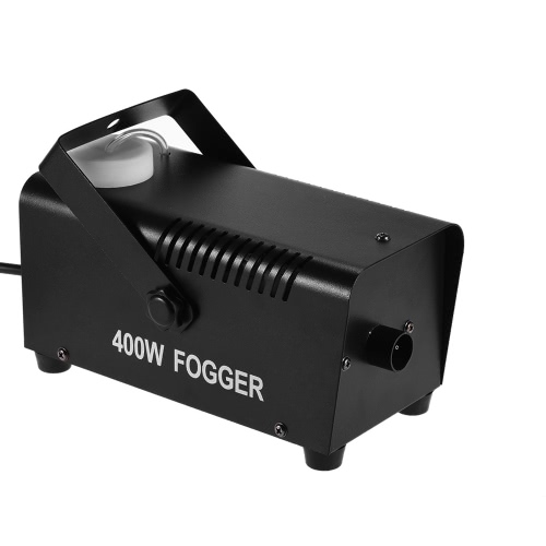 

400 Watt Fogger Fog Smoke Machine with Wired Remote Contol for Party Live Concert DJ Bar KTV Stage Effect