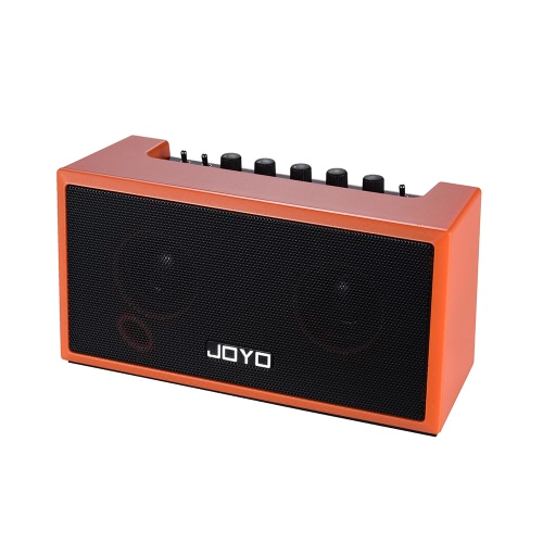 JOYO TOP-GT Mini BT 4.0 Guitar Amplifier Amp Speaker 2 * 4W with Built-in Rechargeable Lithium Battery for iPhone iPad iOS Devices Guitar APP Smartphone MP3