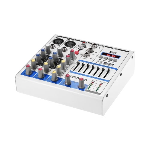 

ammoon Compact Size 4-Channel Digital Audio Mixer Mixing Console