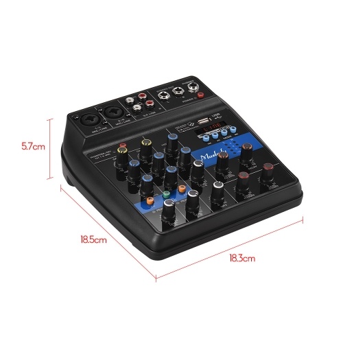 

Muslady S-1 Portable 4-Channel BT Mixing Console