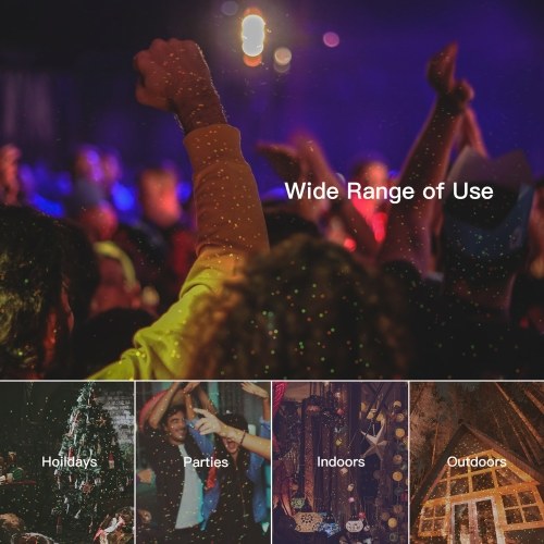 ammoon IGB-T813 Aurora Strobe Stage Light 128 Combinations 8 Holes RGBW Sound Activated
ammoon IGB-T813 Aurora Strobe Stage Light 128 Combinations 8 Holes RGBW Sound Activated