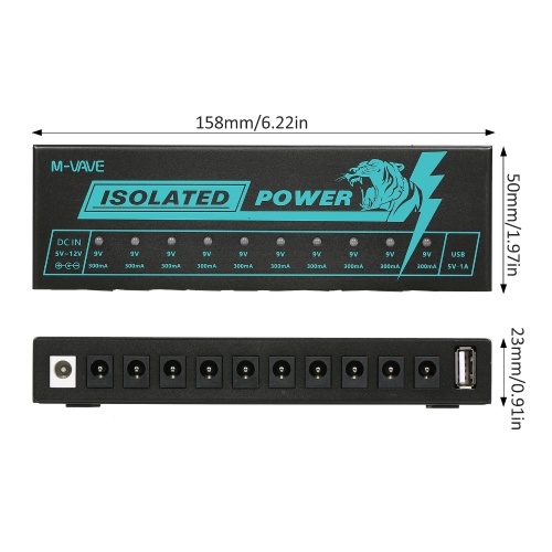 M-VAVE Guitar Pedal Power Guitar Effector 