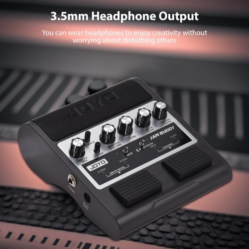 JOYO JAM BUDDY Electric Guitar Speaker - Dual Channel Design, Long Battery Life, Compact & Convenient 