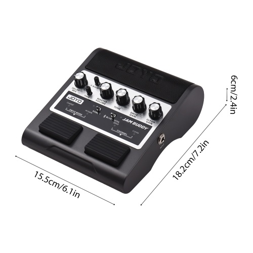 JOYO JAM BUDDY Electric Guitar Speaker - Dual Channel Design, Long Battery Life, Compact & Convenient 