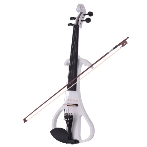 

ammoon Full Size 4/4 Solid Wood Electric Silent Violin
