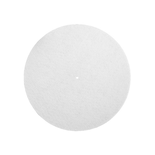 

11.8 Inch Turntable Platter Wool Mat Audiophile Pad Anti-Static Anti-Vibration Compatible with LP Players