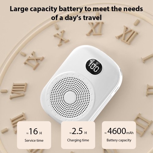 S20 Voice Amplifier: Portable PA System with BT Connectivity and Digital Display Screen 