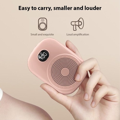 S20 Voice Amplifier: Portable PA System with BT Connectivity and Digital Display Screen 