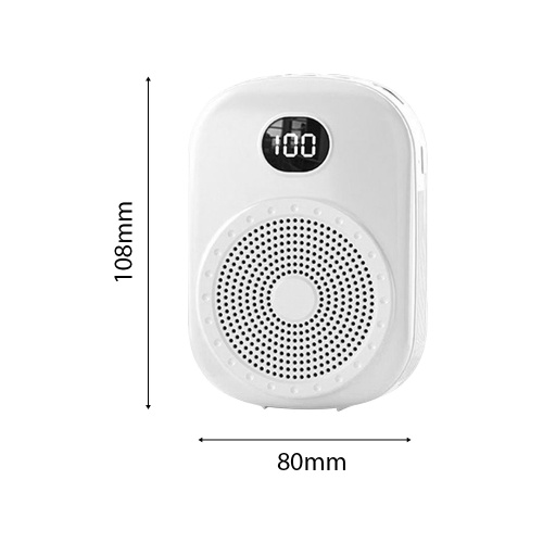 S20 Voice Amplifier: Portable PA System with BT Connectivity and Digital Display Screen 