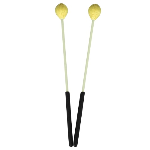 

Primary Marimba Stick Mallets Xylophone Glockensplel Mallet with Fiberglass Handle Percussion Instrument Accessories for Professionals Amateurs 1 Pair Blue