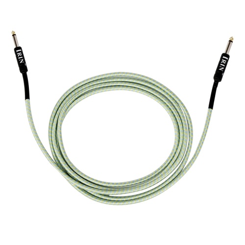 

Electric Guitar Bass Cable Musical Instrument Audio Cable 1/4 Inch to 1/4 Inch TS Straight Plugs, 3 Meters/ 10 Feet