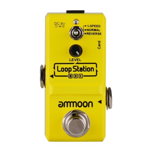 

ammoon Loop Station Mini Guitar Looper Effect Pedal